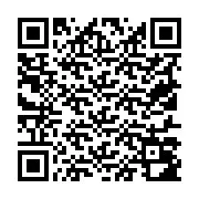 QR-koodi puhelinnumerolle +19517082409