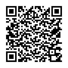 Código QR para número de teléfono +19517350163