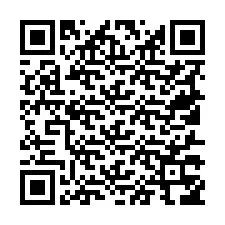 Código QR para número de telefone +19517356148