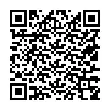 QR Code สำหรับหมายเลขโทรศัพท์ +19517358032