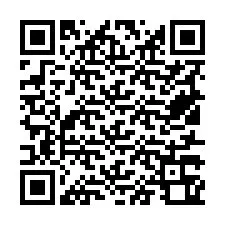 Codice QR per il numero di telefono +19517360887