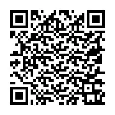 Codice QR per il numero di telefono +19517361358