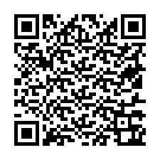 QR-koodi puhelinnumerolle +19517362002