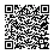 Código QR para número de telefone +19517362429