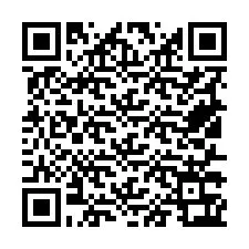 QR kód a telefonszámhoz +19517363637