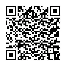 Codice QR per il numero di telefono +19517368941