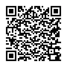 Kode QR untuk nomor Telepon +19517380032