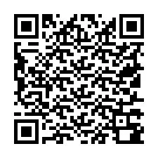 QR-code voor telefoonnummer +19517380034