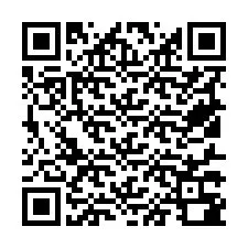 QR kód a telefonszámhoz +19517380103