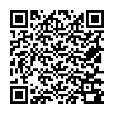 Codice QR per il numero di telefono +19517380327