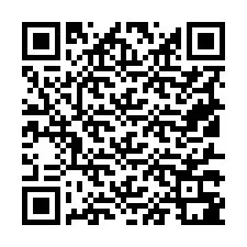 QR-koodi puhelinnumerolle +19517381145