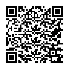 QR Code สำหรับหมายเลขโทรศัพท์ +19517381437