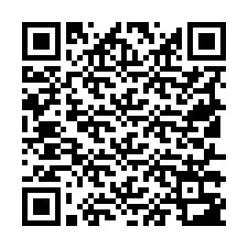 QR-koodi puhelinnumerolle +19517383634