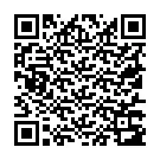 QR-koodi puhelinnumerolle +19517383918