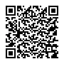 Código QR para número de telefone +19517386450