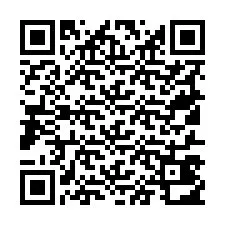 QR-code voor telefoonnummer +19517412010