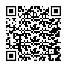 Código QR para número de telefone +19517419196