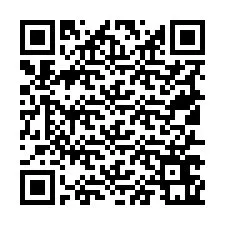 QR kód a telefonszámhoz +19517661660