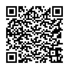 Codice QR per il numero di telefono +19517661860