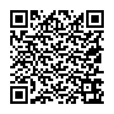 Codice QR per il numero di telefono +19517663474