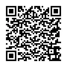 Código QR para número de teléfono +19517663814