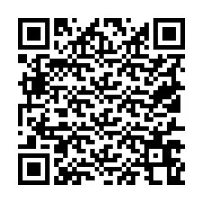 QR Code สำหรับหมายเลขโทรศัพท์ +19517668549