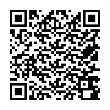 QR Code สำหรับหมายเลขโทรศัพท์ +19517680997