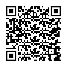 Kode QR untuk nomor Telepon +19517686219