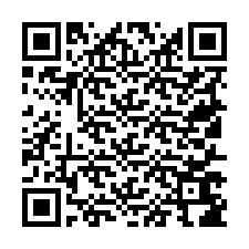 Código QR para número de telefone +19517686334