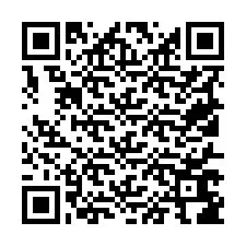 QR-koodi puhelinnumerolle +19517686349