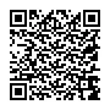 QR-code voor telefoonnummer +19517686818