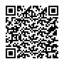 QR-koodi puhelinnumerolle +19517729191