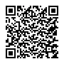 Codice QR per il numero di telefono +19517754136
