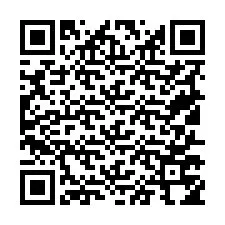 QR-Code für Telefonnummer +19517754371