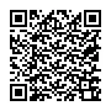 Codice QR per il numero di telefono +19517760229