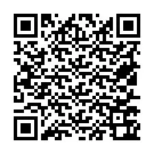 QR-code voor telefoonnummer +19517762333