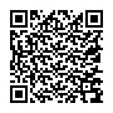 Código QR para número de teléfono +19517796388