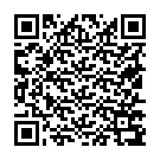 Código QR para número de telefone +19517797672