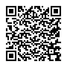 Código QR para número de telefone +19517798506