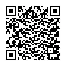 QR kód a telefonszámhoz +19517831774