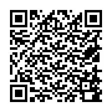 Codice QR per il numero di telefono +19518580107