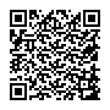 Código QR para número de teléfono +19518583006