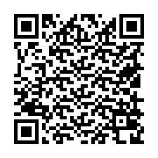 QR-code voor telefoonnummer +19519028636