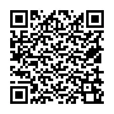 Código QR para número de teléfono +19519260083