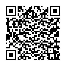 QR-koodi puhelinnumerolle +19519261121