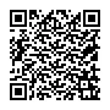 Código QR para número de teléfono +19519261511