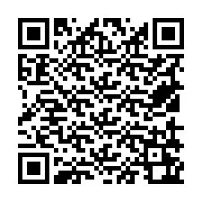 Kod QR dla numeru telefonu +19519262207