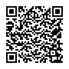 Kode QR untuk nomor Telepon +19519263373