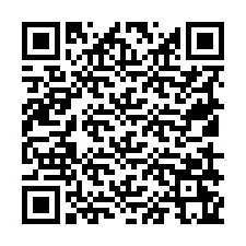 Código QR para número de teléfono +19519265380