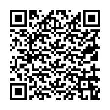 Código QR para número de telefone +19519269800